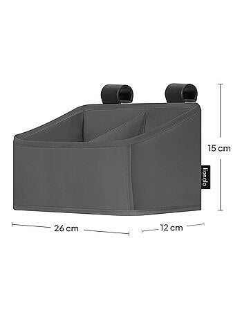 LIONELO Sidepocket Hangende Bedorganizer - Voor Luiers - Opbergmandje