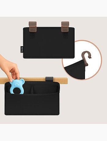 LIONELO Sidepocket Hangende Bedorganizer - Voor Luiers - Opbergmandje