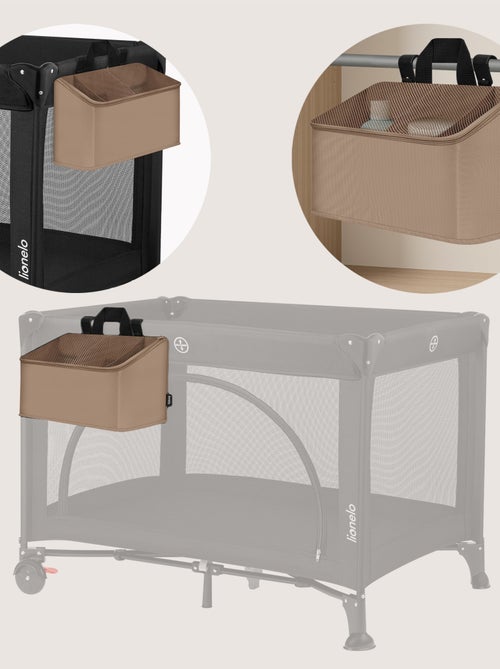 LIONELO Sidepocket Hangende Bedorganizer - Waterdicht - 3 Vakken - Met Ritssluiting - Kiabi