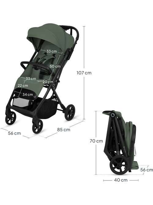LIONELO Tansi Terreinbuggy - GravelTech Wielen - Vering - Lichtgewicht - Kiabi LIONELO Tansi Terreinbuggy - GravelTech Wielen - Vering - Lichtgewicht - Kiabi