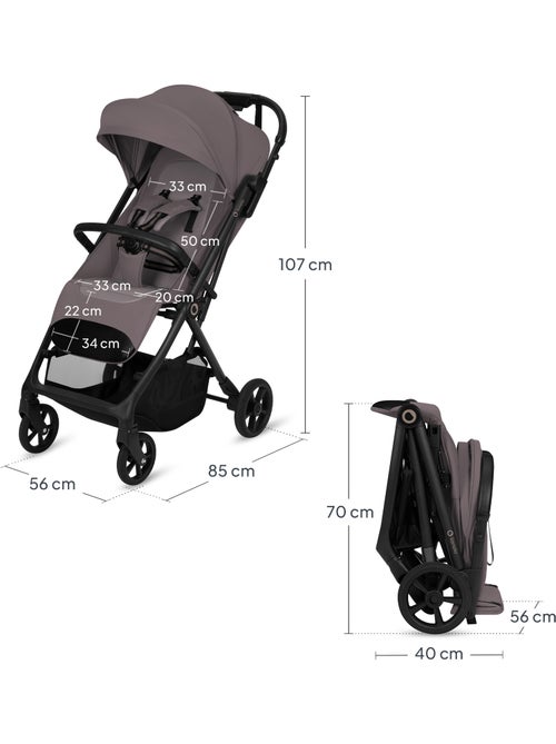 LIONELO Tansi Terreinbuggy - GravelTech Wielen - Vering - Lichtgewicht - Kiabi LIONELO Tansi Terreinbuggy - GravelTech Wielen - Vering - Lichtgewicht - Kiabi