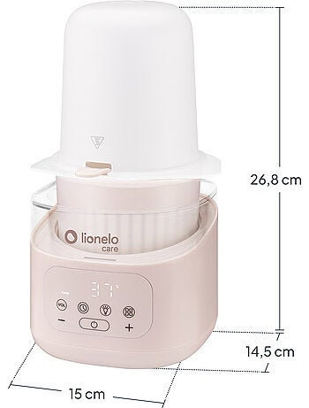 LIONELO Thermup 4.0 6-in-1-flesverwarmer - Steriliseren - Opwarmen - Ontdooien - 400 W