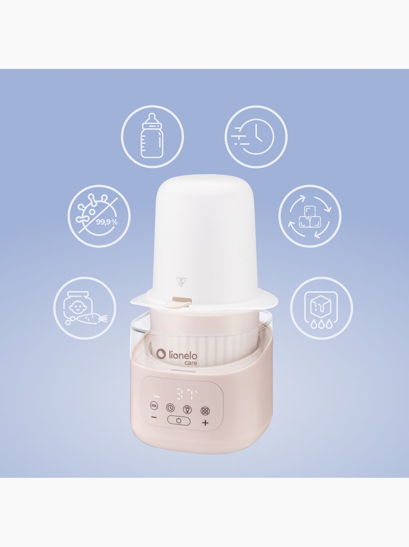 LIONELO Thermup 4.0 6-in-1-flesverwarmer - Steriliseren - Opwarmen - Ontdooien - 400 W Beige - Kiabi