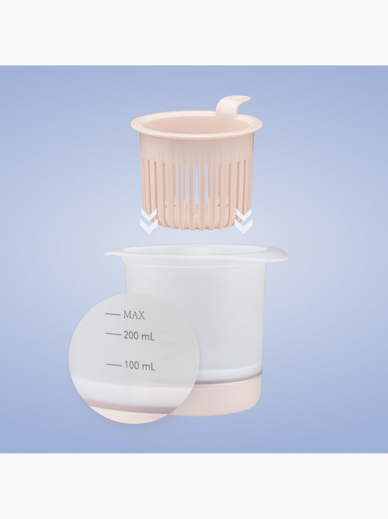 LIONELO Thermup 4.0 6-in-1-flesverwarmer - Steriliseren - Opwarmen - Ontdooien - 400 W Beige - Kiabi