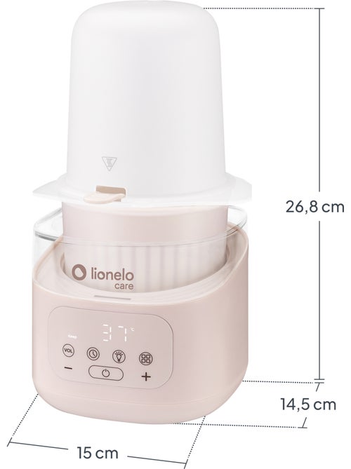 LIONELO Thermup 4.0 6-in-1-flesverwarmer - Steriliseren - Opwarmen - Ontdooien - 400 W - Kiabi LIONELO Thermup 4.0 6-in-1-flesverwarmer - Steriliseren - Opwarmen - Ontdooien - 400 W - Kiabi