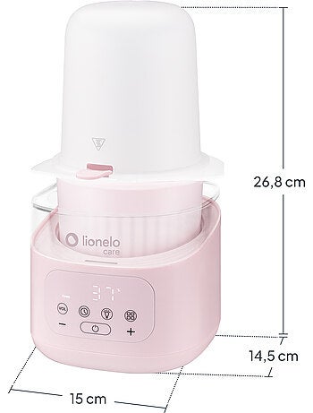 LIONELO Thermup 4.0 6-in-1-flesverwarmer - Steriliseren - Opwarmen - Ontdooien - 400 W