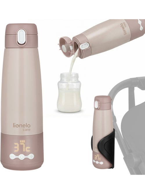 LIONELO Thermup Bottle Draagbare Flessenwarmer - 350 ml - 20 uur Draadloos - Kiabi LIONELO Thermup Bottle Draagbare Flessenwarmer - 350 ml - 20 uur Draadloos - Kiabi
