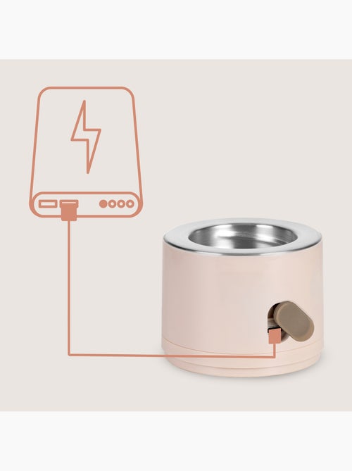 LIONELO Thermup Draadloze Flessenwarmer - 180 ml - 90 ml in 3 min - 37-50 °C - Universele Adapters - Kiabi LIONELO Thermup Draadloze Flessenwarmer - 180 ml - 90 ml in 3 min - 37-50 °C - Universele Adapters - Kiabi