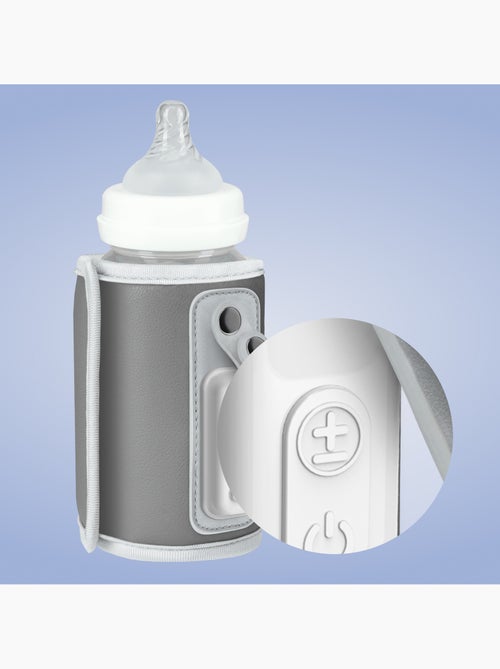 LIONELO Thermup Go Draagbare Flessenwarmer - USB - Houdt Warm tot 24u - BPA-vrij - Kiabi LIONELO Thermup Go Draagbare Flessenwarmer - USB - Houdt Warm tot 24u - BPA-vrij - Kiabi