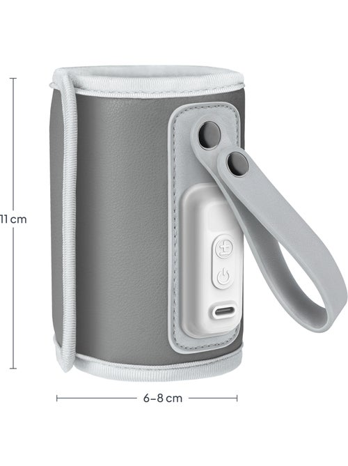 LIONELO Thermup Go Draagbare Flessenwarmer - USB - Houdt Warm tot 24u - BPA-vrij - Kiabi LIONELO Thermup Go Draagbare Flessenwarmer - USB - Houdt Warm tot 24u - BPA-vrij - Kiabi