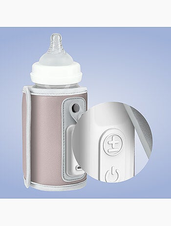 LIONELO Thermup Go Draagbare Flessenwarmer - USB - Houdt Warm tot 24u - BPA-vrij