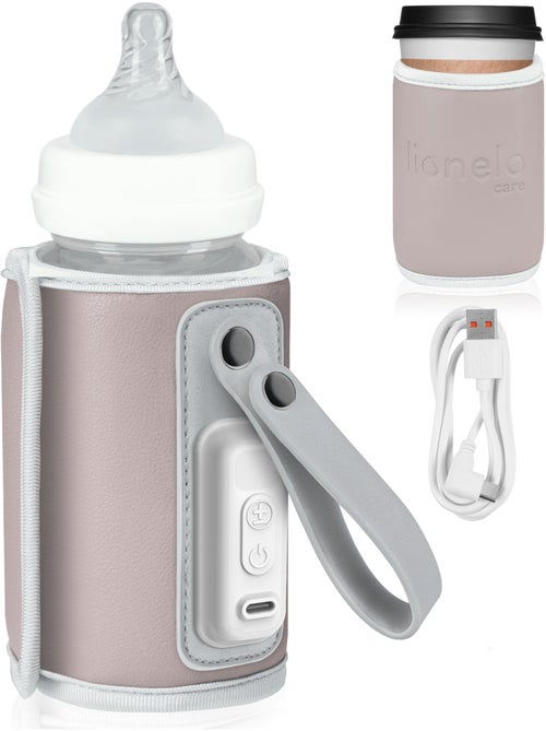 LIONELO Thermup Go Draagbare Flessenwarmer - USB - Houdt Warm tot 24u - BPA-vrij - Kiabi LIONELO Thermup Go Draagbare Flessenwarmer - USB - Houdt Warm tot 24u - BPA-vrij - Kiabi