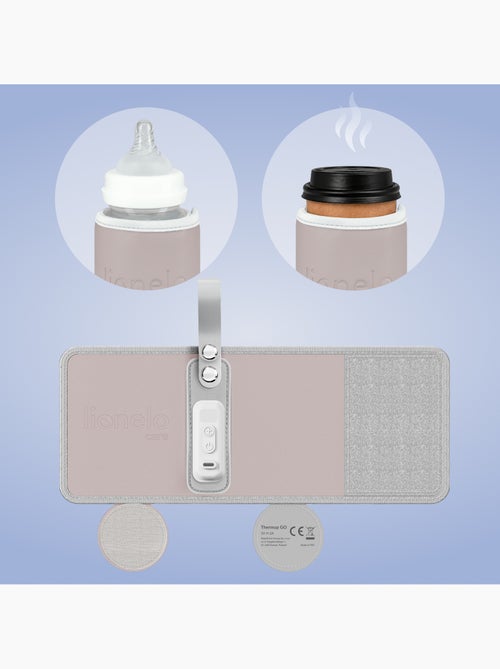 LIONELO Thermup Go Draagbare Flessenwarmer - USB - Houdt Warm tot 24u - BPA-vrij - Kiabi LIONELO Thermup Go Draagbare Flessenwarmer - USB - Houdt Warm tot 24u - BPA-vrij - Kiabi