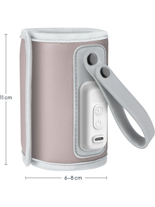 LIONELO Thermup Go Draagbare Flessenwarmer - USB - Houdt Warm tot 24u - BPA-vrij - Kiabi LIONELO Thermup Go Draagbare Flessenwarmer - USB - Houdt Warm tot 24u - BPA-vrij - Kiabi