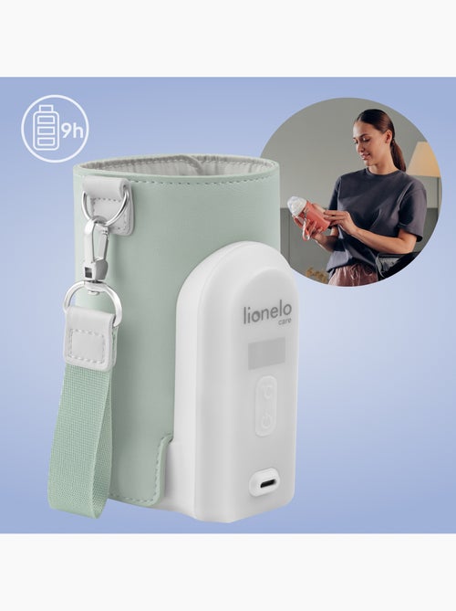 LIONELO Thermup Go Evo Draadloze Flessenwarmer - 9 uur - Voor Flessen ⌀5-8 cm - Kiabi LIONELO Thermup Go Evo Draadloze Flessenwarmer - 9 uur - Voor Flessen ⌀5-8 cm - Kiabi