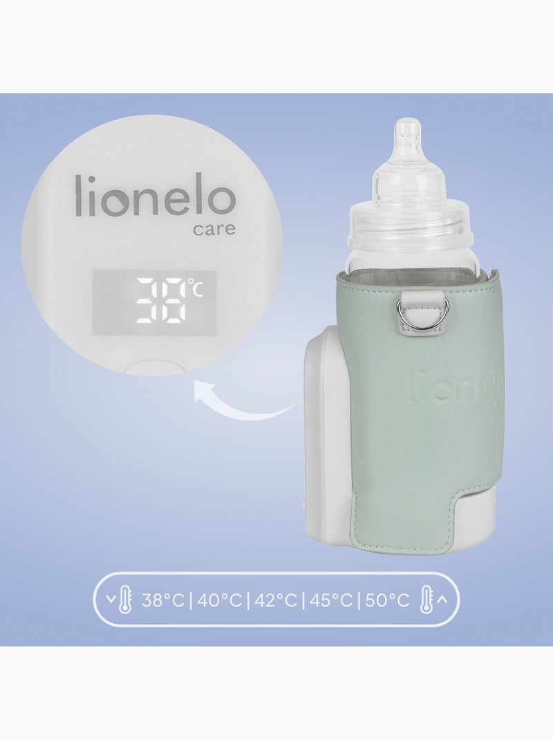 LIONELO Thermup Go Evo Draadloze Flessenwarmer - 9 uur - Voor Flessen ⌀5-8 cm Groen - Kiabi