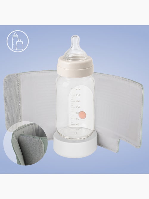 LIONELO Thermup Go Evo Draadloze Flessenwarmer - 9 uur - Voor Flessen ⌀5-8 cm - Kiabi LIONELO Thermup Go Evo Draadloze Flessenwarmer - 9 uur - Voor Flessen ⌀5-8 cm - Kiabi