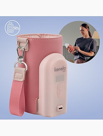 LIONELO Thermup Go Evo Draadloze Flessenwarmer - 9 uur - Voor Flessen ⌀5-8 cm