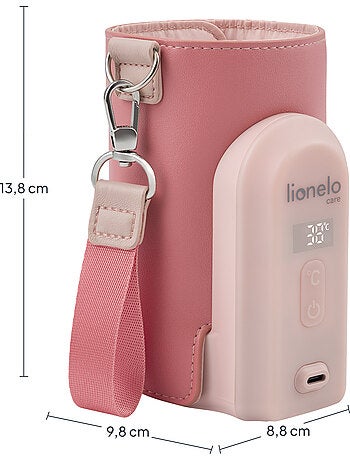 LIONELO Thermup Go Evo Draadloze Flessenwarmer - 9 uur - Voor Flessen ⌀5-8 cm
