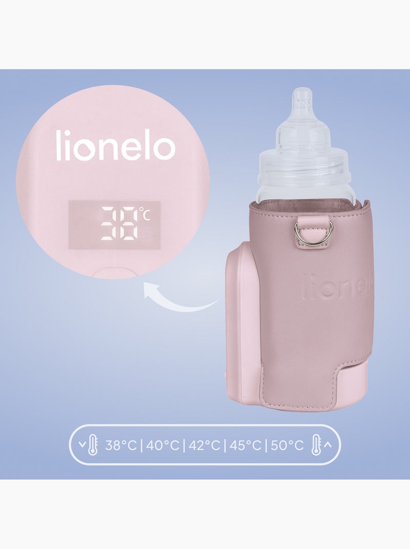 LIONELO Thermup Go Evo Draadloze Flessenwarmer - 9 uur - Voor Flessen ⌀5-8 cm Steenblauw - Kiabi