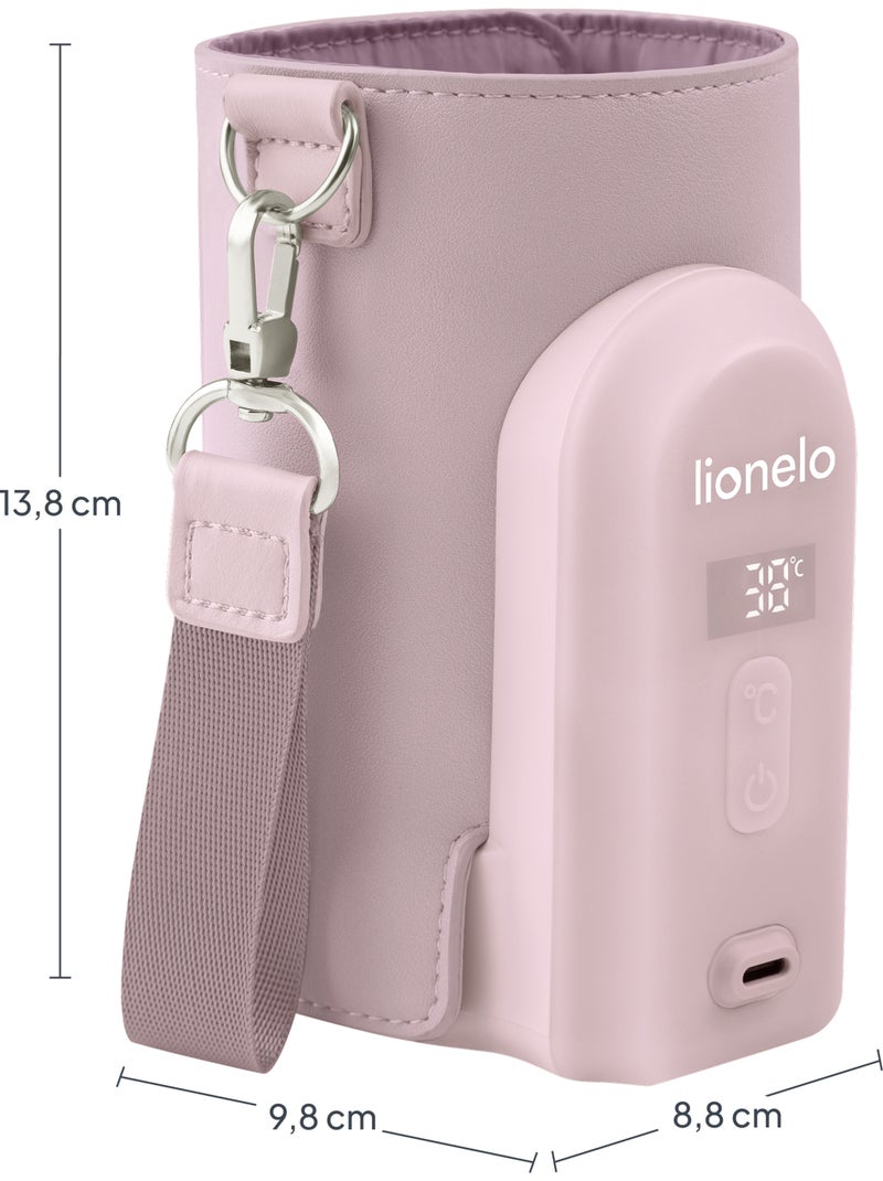 LIONELO Thermup Go Evo Draadloze Flessenwarmer - 9 uur - Voor Flessen ⌀5-8 cm Steenblauw - Kiabi