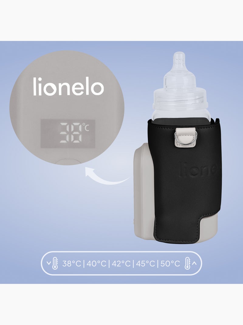 LIONELO Thermup Go Evo Draadloze Flessenwarmer - 9 uur - Voor Flessen ⌀5-8 cm Zwart Zwart - Kiabi
