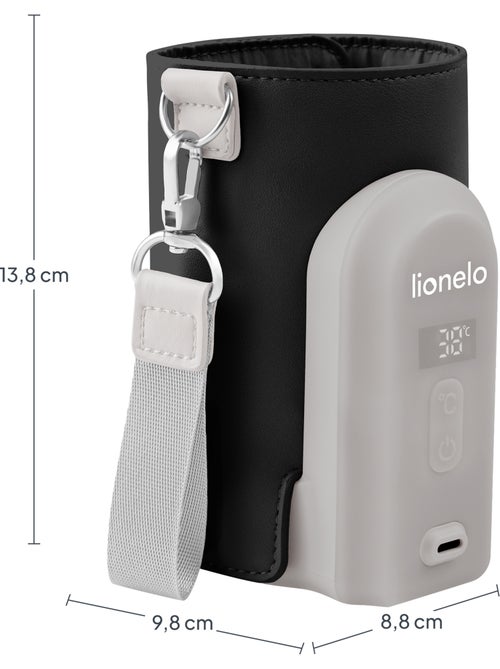 LIONELO Thermup Go Evo Draadloze Flessenwarmer - 9 uur - Voor Flessen ⌀5-8 cm - Kiabi LIONELO Thermup Go Evo Draadloze Flessenwarmer - 9 uur - Voor Flessen ⌀5-8 cm - Kiabi