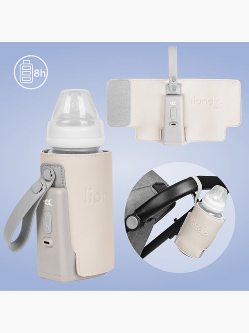 LIONELO Thermup Go Plus Draagbare Flessenwarmer - BPA-vrij - 38-50°C - Accu tot 8u - Kiabi LIONELO Thermup Go Plus Draagbare Flessenwarmer - BPA-vrij - 38-50°C - Accu tot 8u - Kiabi