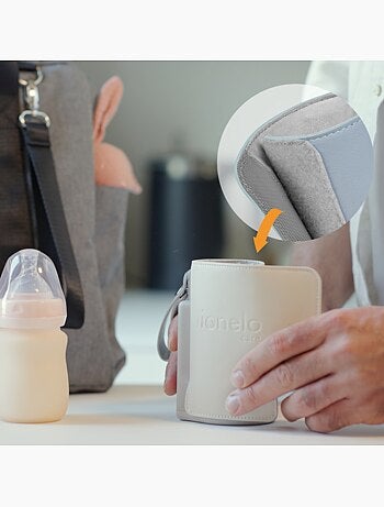 LIONELO Thermup Go Plus Draagbare Flessenwarmer - BPA-vrij - 38-50°C - Accu tot 8u