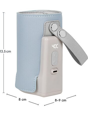 LIONELO Thermup Go Plus Draagbare Flessenwarmer - BPA-vrij - 38-50°C - Accu tot 8u