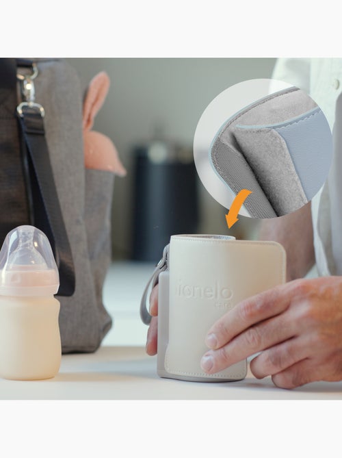 LIONELO Thermup Go Plus Draagbare Flessenwarmer - BPA-vrij - 38-50°C - Accu tot 8u - Kiabi LIONELO Thermup Go Plus Draagbare Flessenwarmer - BPA-vrij - 38-50°C - Accu tot 8u - Kiabi