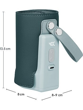 LIONELO Thermup Go Plus Draagbare Flessenwarmer - BPA-vrij - 38-50°C - Accu tot 8u