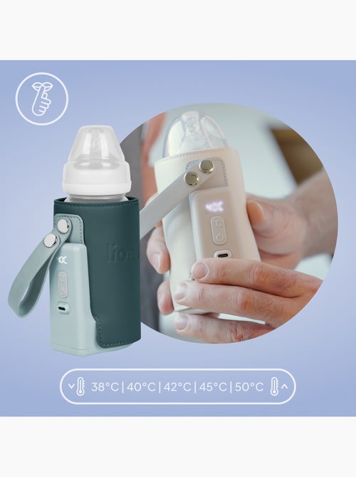 LIONELO Thermup Go Plus Draagbare Flessenwarmer - BPA-vrij - 38-50°C - Accu tot 8u - Kiabi LIONELO Thermup Go Plus Draagbare Flessenwarmer - BPA-vrij - 38-50°C - Accu tot 8u - Kiabi