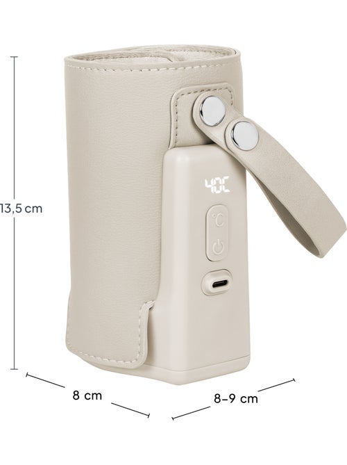 LIONELO Thermup Go Plus Draagbare Flessenwarmer - BPA-vrij - 38-50°C - Accu tot 8u - Kiabi LIONELO Thermup Go Plus Draagbare Flessenwarmer - BPA-vrij - 38-50°C - Accu tot 8u - Kiabi