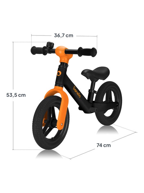 LIONELO Toni Loopfiets - Lichtgewicht - Vanaf 18 Maanden - Verstelbaar Stuur - Kiabi LIONELO Toni Loopfiets - Lichtgewicht - Vanaf 18 Maanden - Verstelbaar Stuur - Kiabi
