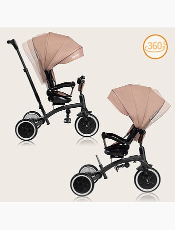 LIONELO Tris Plus kinderwagen & driewieler - Tot 25 kg - Omkeerbare zitting - Accessoires