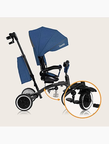 LIONELO Tris Plus kinderwagen & driewieler - Tot 25 kg - Omkeerbare zitting - Accessoires