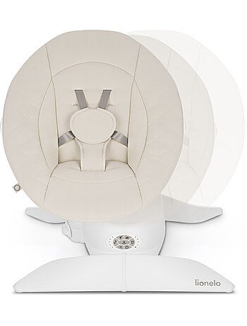 LIONELO Vivi Set: elektrische schommelstoel en wieg met 360°-draaifunctie - 12 melodieën - 3 standen