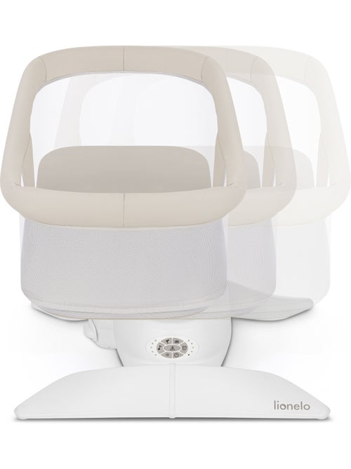 LIONELO Vivi Set: elektrische schommelstoel en wieg met 360°-draaifunctie - 12 melodieën - 3 standen - Kiabi