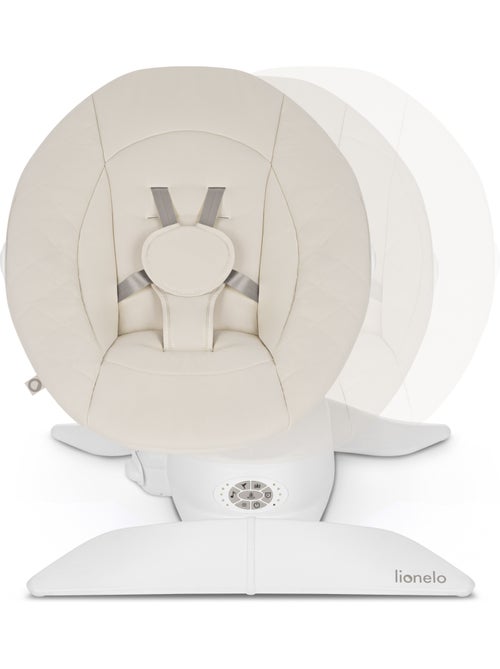 LIONELO Vivi Set: elektrische schommelstoel en wieg met 360°-draaifunctie - 12 melodieën - 3 standen - Kiabi