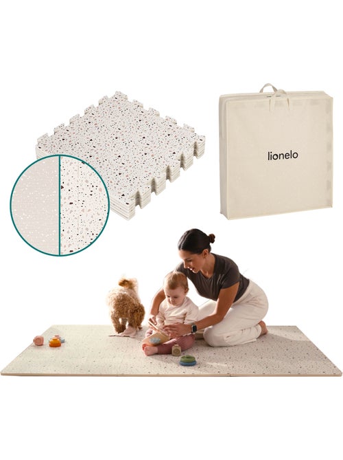 LIONELO Yoka Puzzelmat Baby - Speelmat - 173x116 cm - Dikte 1.5 cm - Antislip - Kiabi LIONELO Yoka Puzzelmat Baby - Speelmat - 173x116 cm - Dikte 1.5 cm - Antislip - Kiabi