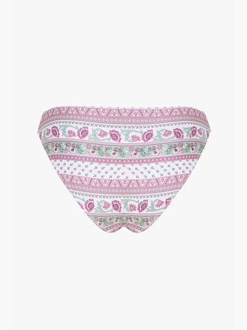 Liriane bikinibroekje met bloemenprint en middelhoge taille penti - Kiabi Liriane bikinibroekje met bloemenprint en middelhoge taille penti - Kiabi