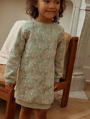 Lison fleece jurk voor kinderen