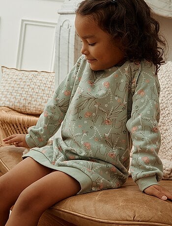 Lison fleece jurk voor kinderen