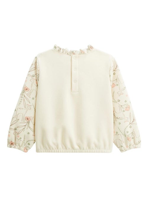 Lison fleece sweatshirt voor kinderen - Kiabi