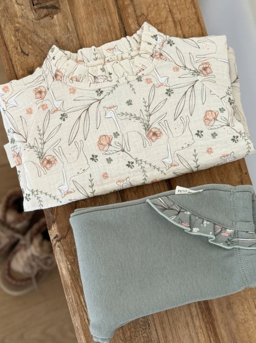 Lison kinderblouse van katoenen gaas. - Kiabi Lison kinderblouse van katoenen gaas. - Kiabi