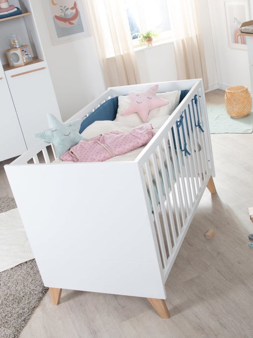 Lit bébé 2en1 cododo et lit indépendant 60 x 120 'leon' roba - Kiabi Lit bébé 2en1 cododo et lit indépendant 60 x 120 'leon' roba - Kiabi