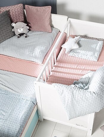 Lit bébé 2en1 convertible en cododo + matelas et sommier ROBA