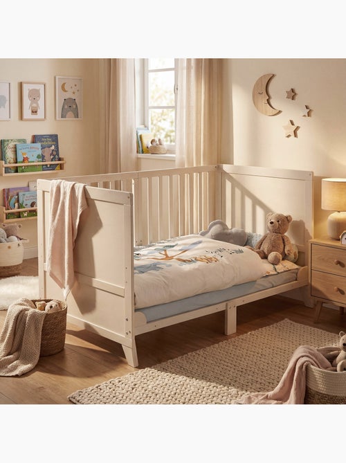 Lit bébé 70 x 140 avec literie complète 'Savanna Friends' ROBA - Kiabi Lit bébé 70 x 140 avec literie complète 'Savanna Friends' ROBA - Kiabi