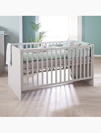 Lit bébé 70 x 140 cm évolutif convertible en lit enfant 'lea' roba